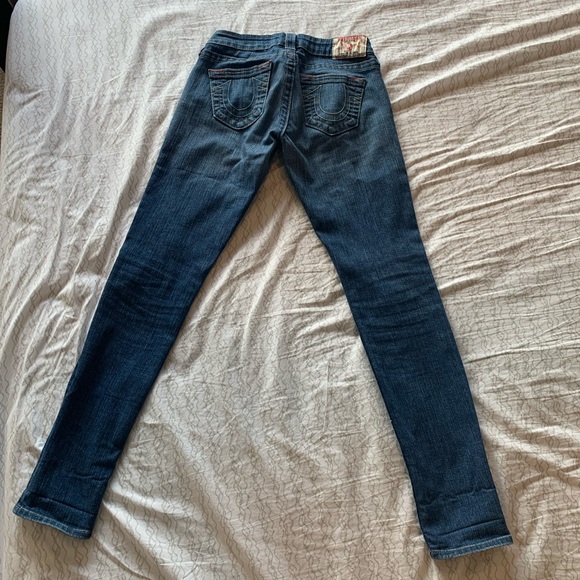 True religion skinny jeans in like new condition . - Picture 2 of 5